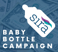 sira baby bottle campaign logo